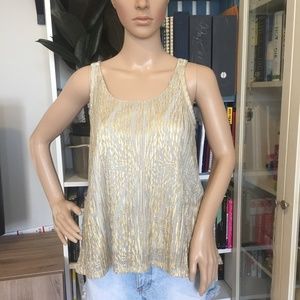 Gold Dress Top